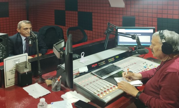 91.8 İstanbul'un Sesi Radyosundaydık