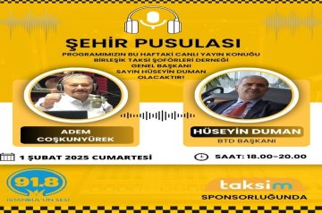 91.8 İstanbulun Sesi Radyosunda Başkan Hüseyin Duman Canlı Yayın Konuğu