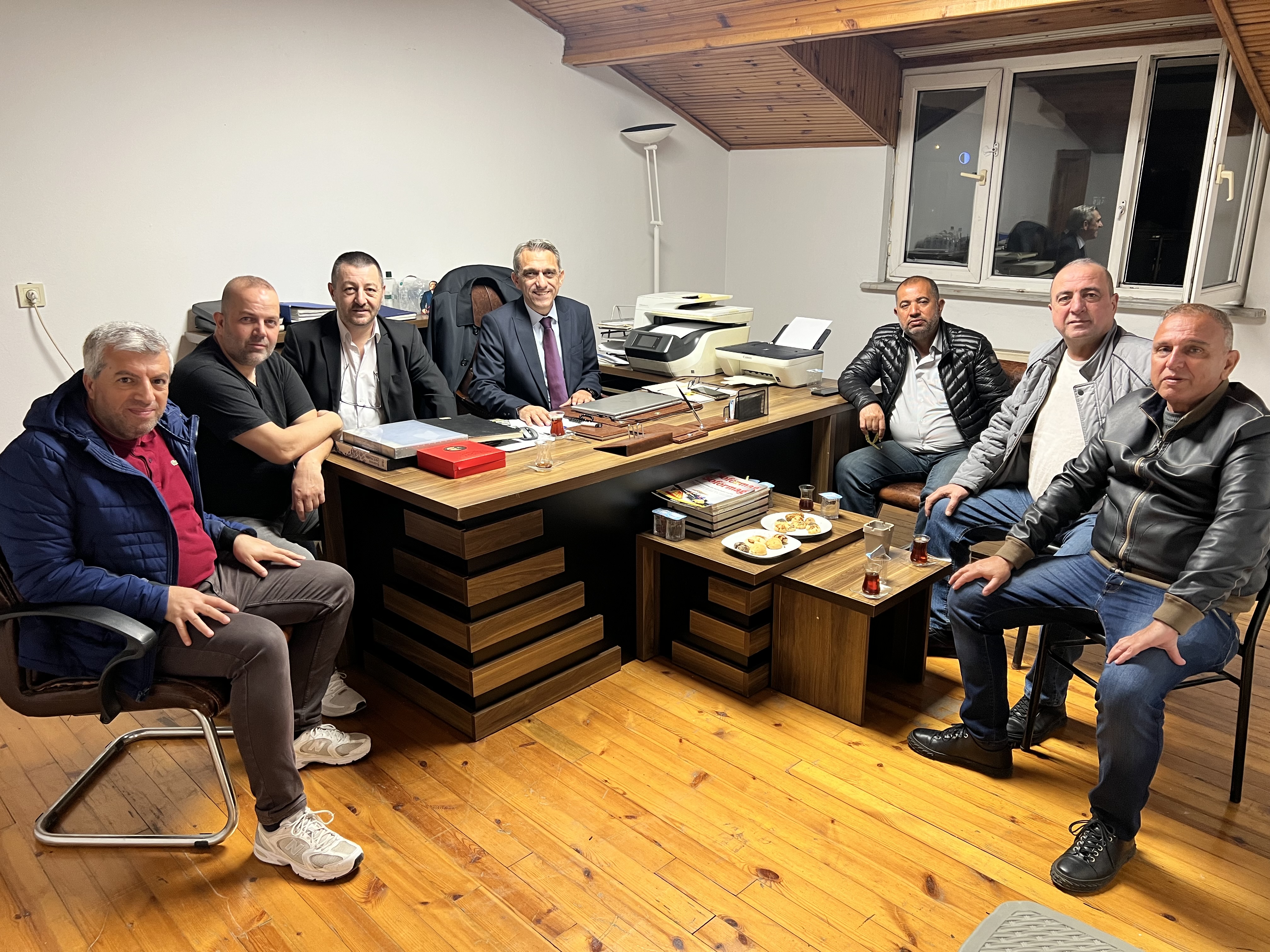 Durak başkanlarımızdan derneğimize hayırlı olsun ziyareti